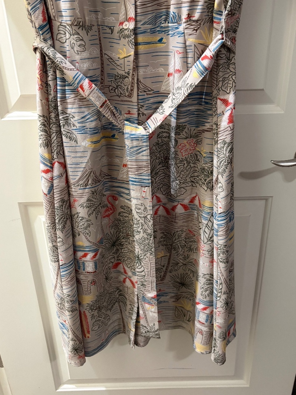 Denim & Co Short Sleeve Midi Dress - Picture 2 of 8